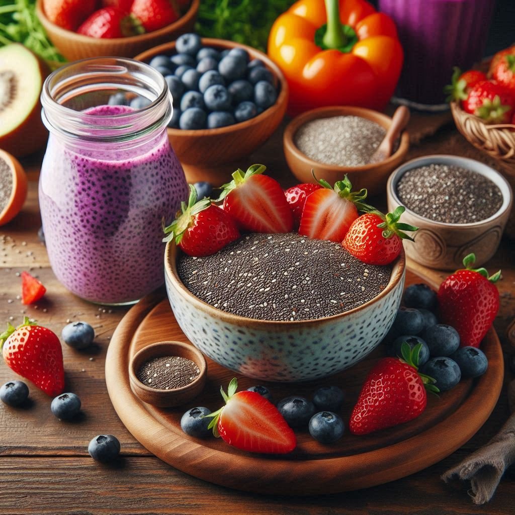 Chia: pequena no tamanho, gigante nos benefícios!