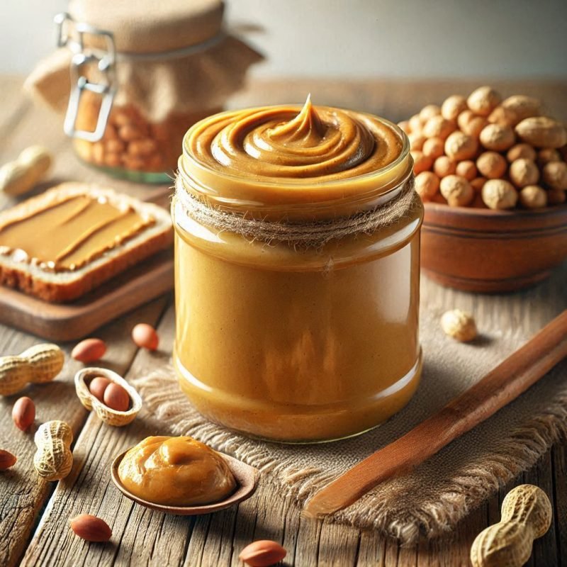 Pasta de amendoim 100% natural- sem conservantes